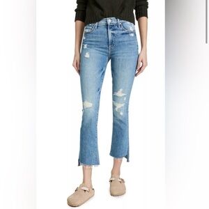 Mother Superior The Insider Crop Step Fray
Jeans in Holy Melancholy